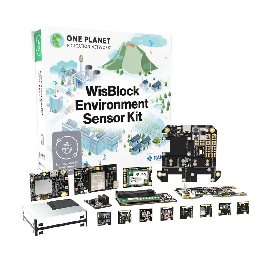 RAK One Planet Education Network® WisBlock Environment Sensor IoT Education Kit 116039