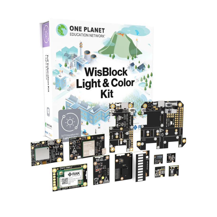 RAK One Planet Education Network® WisBlock Light and Color IoT Education Kit 116059