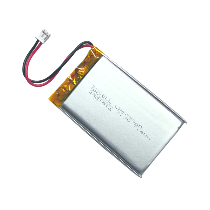 PKCELL Flat 3.7V 2000mAh Rechargeable Lithium Polymer 803860 Battery with JST Type PH 2.0 Plug
