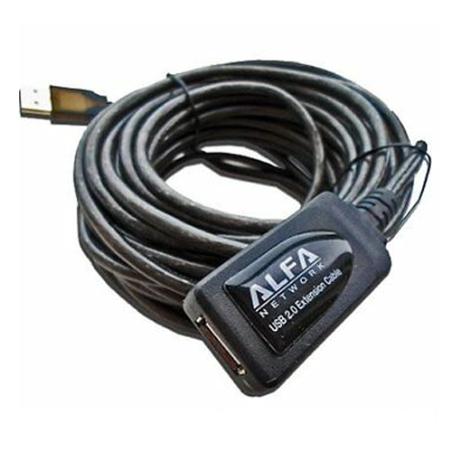 ALFA 10M/32ft USB Active Repeater Extension Cable Type A Male to Female AUSBC-10M