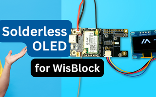 New product: Solderless OLED for RAK WisBlock and Meshtastic Starter Kit