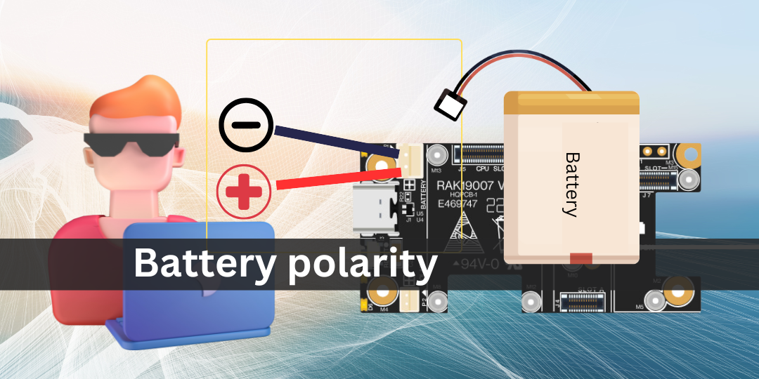 RAK Meshtastic Starter Kit Battery Polarity – Rokland