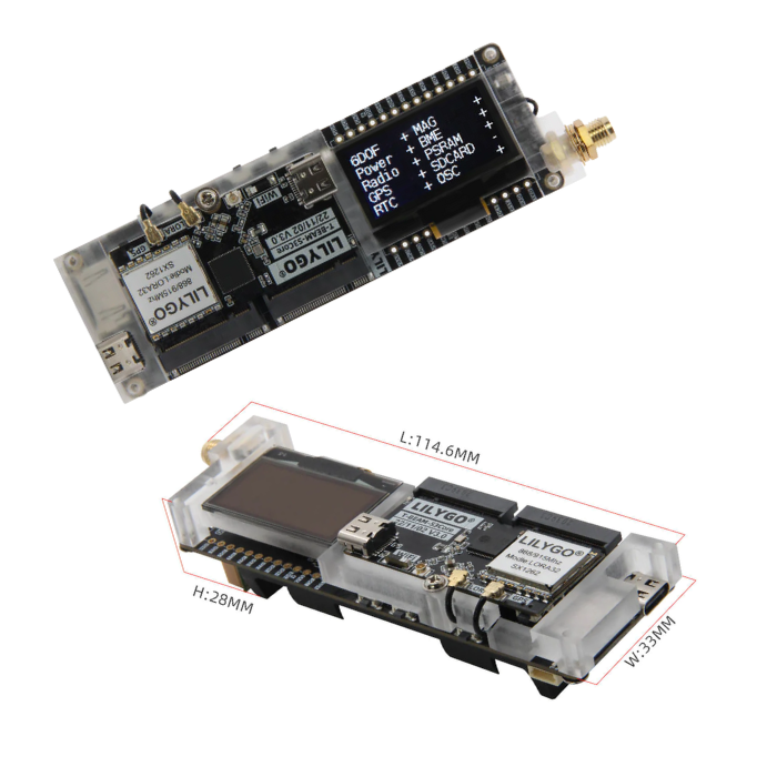 LILYGO® T-Beam SUPREME (M) ESP32-S3 Meshtastic LoRa Board SX1262