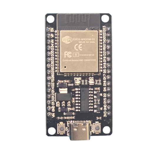 ESP32-WROOM-32 Development Board (Type-C) – WiFi + Bluetooth 4.2 BLE Ultra-Low Power IoT Module (CH340C)