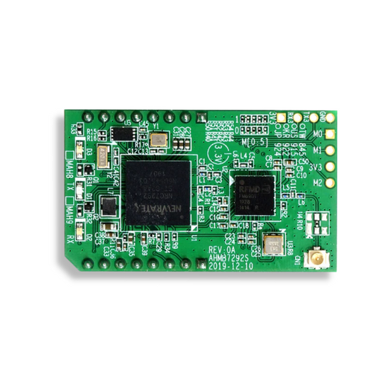 ALFA Network AHMB7292S IEEE 802.11ah sub 1 GHz module with mikroBUS™ form factor Newracom™ NRC7292