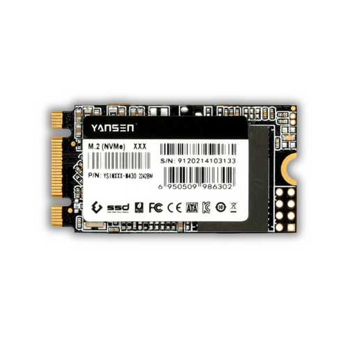 SSD for the WisGate Connect- 128 Solid State Drive (SSD) FLASH - NVMe PCIe Gen 3 M.2 Module SKU B00075