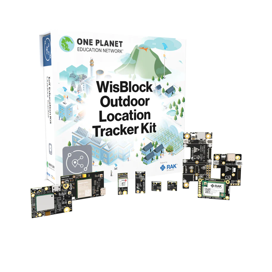 RAK One Planet Education Network® WisBlock Outdoor Location Tracker IoT Education Kit 116042
