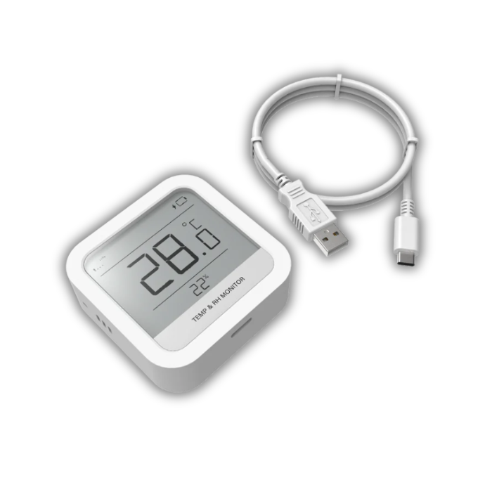 Rh Monitor QingPing Temperature & Humidity Monitor for LoRaWAN US915 SKU B06009 ...