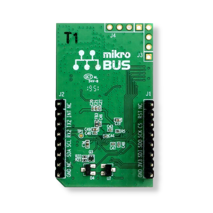 ALFA Network AHMB7292S IEEE 802.11ah sub 1 GHz module with mikroBUS™ f ...