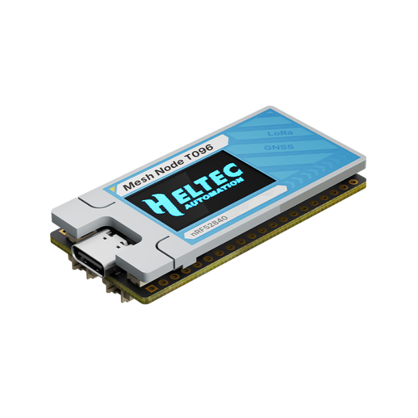 Heltec Mesh Node T096, nRF52840 +GPS+LoRa Node, Meshtastic, MeshCore ...