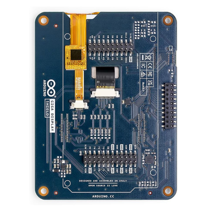 Arduino Giga R1 Display Arduino Giga Display Shield | Touchscreen for GIGA R1 | ASX00039 – Rokland