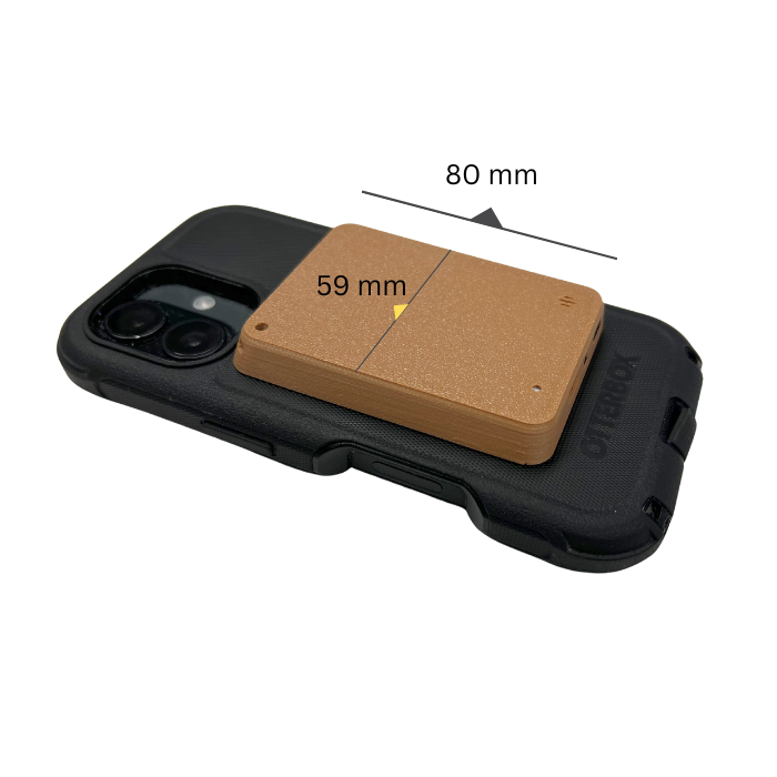 LowMesh Pocket-M Portable Magnet/MagSafe® Connecting Meshtastic® Node US 915 Mhz