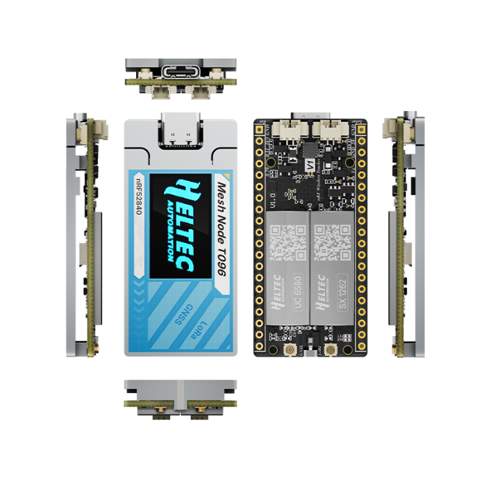 Heltec Mesh Node T096, nRF52840 +GPS+LoRa Node, Meshtastic, MeshCore ...