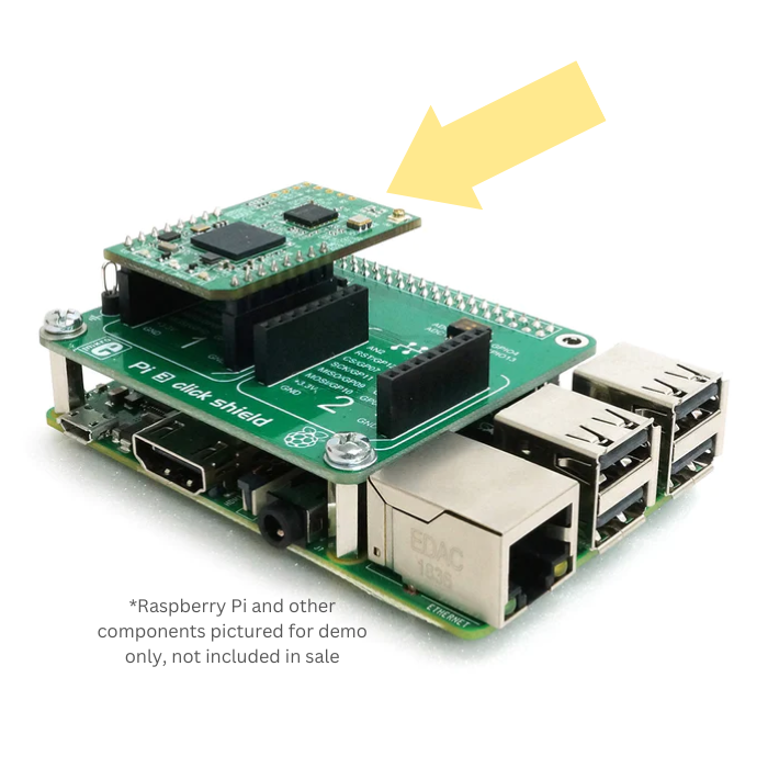 ALFA Network AHMB7292S IEEE 802.11ah sub 1 GHz module with mikroBUS™ f ...