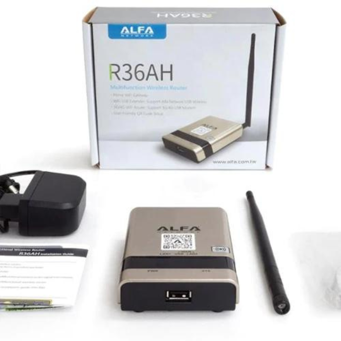 ALFA R36AH v2 Multifunction Wireless Router & Repeater for ALFA USB WiFi adapter