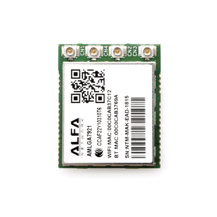 ALFA AMLGA7921 802.11axe WiFi 6/6E + Bluetooth BT/BLE v5.2 LGA Module ...