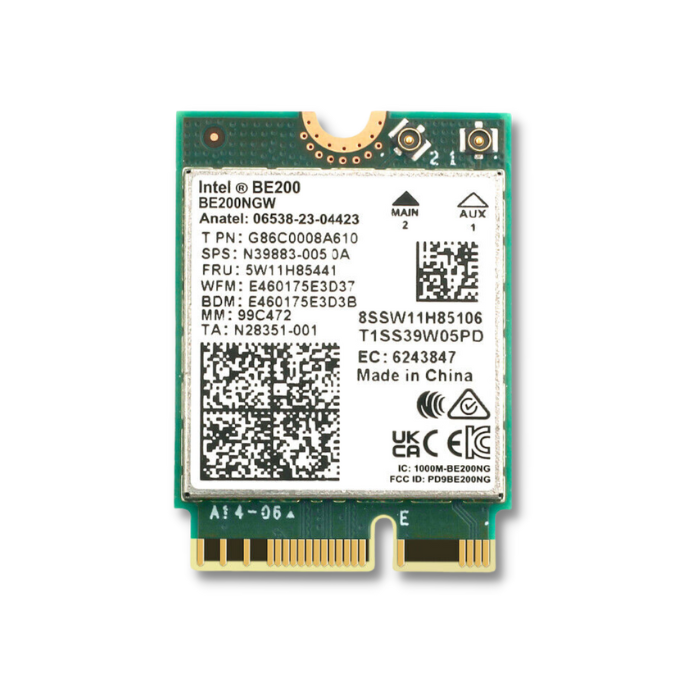 Intel BE200 Wi-Fi 7 M.2 wireless card product image