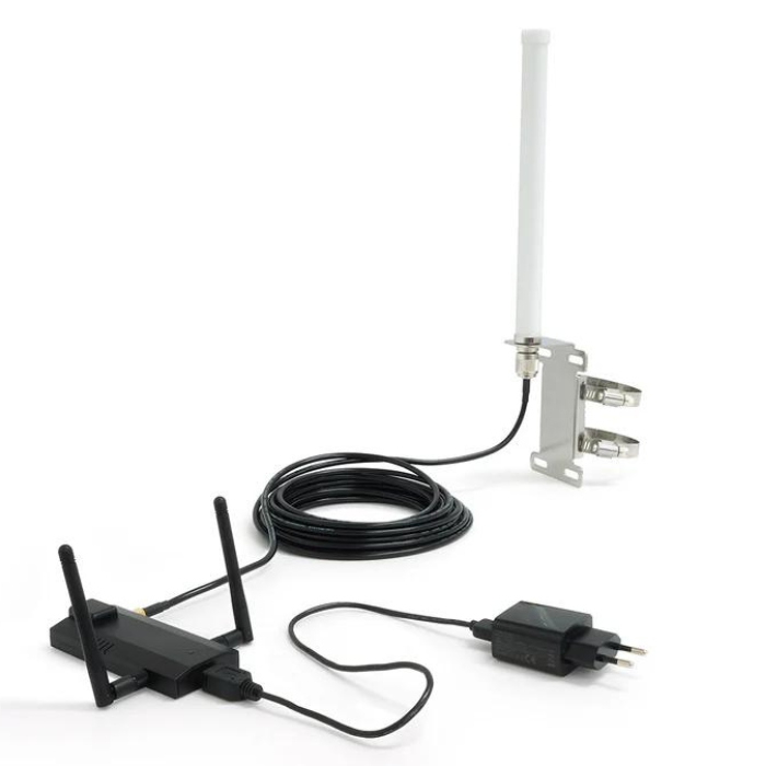 ALFA WiFi CampPro Nano Duo 2024 Version Dual Band Repeater/Range Extender for RVs and Marinas