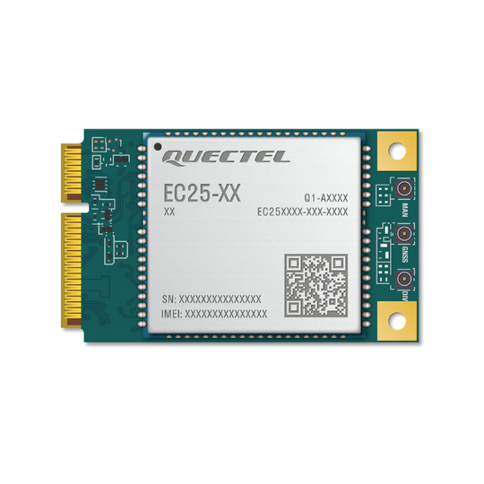 Quectel EC25-V / EC25A Mini PCIe 4G LTE GNSS GPS cellular module