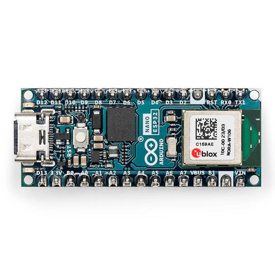 Arduino Nano ESP32 with headers