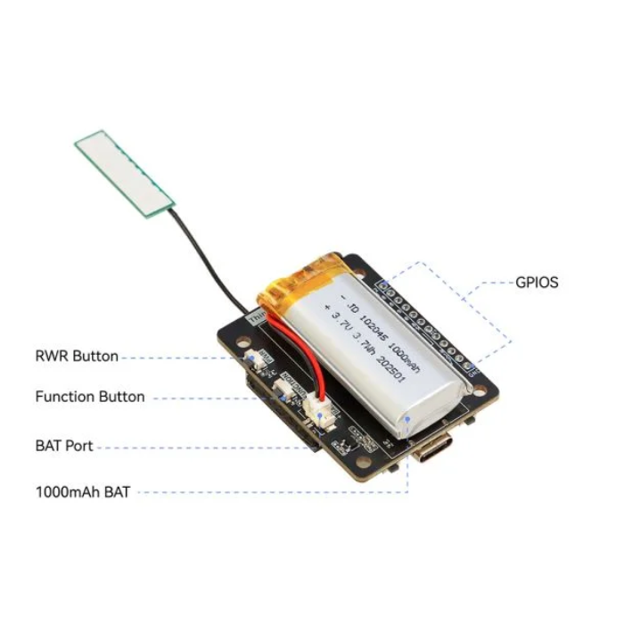Lora M2 Module Elecrow ThinkNode M2 LoRa Meshtastic Board ESP32-S3 1.3” OLED Display ...