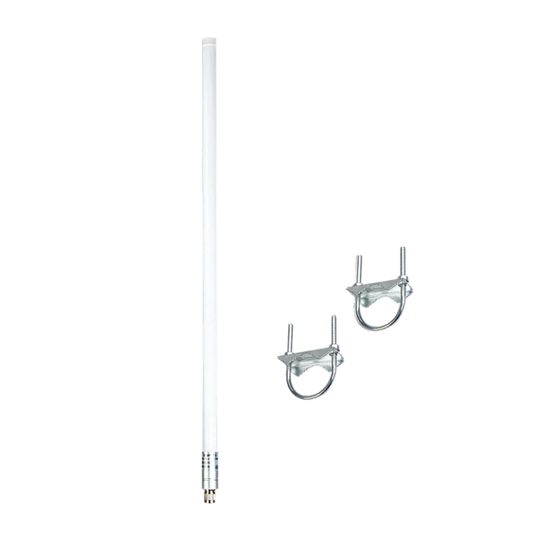 8 dBi Outdoor Fiberglass Antenna US 868/915 MHz for Meshtastic, Helium, IoT