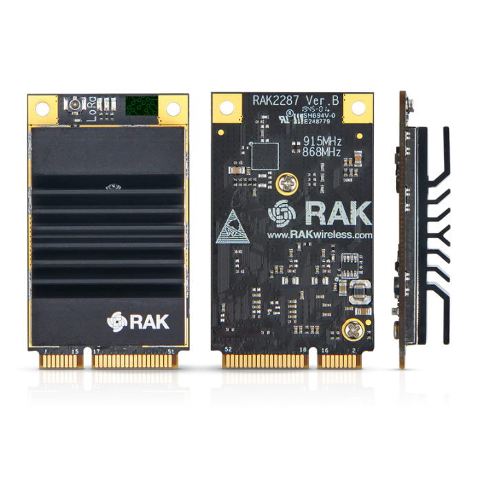 RAK2287 Gateway Concentrator Module for LoRaWAN, SX1302 LoRa core SPI US 915 MHz 516019