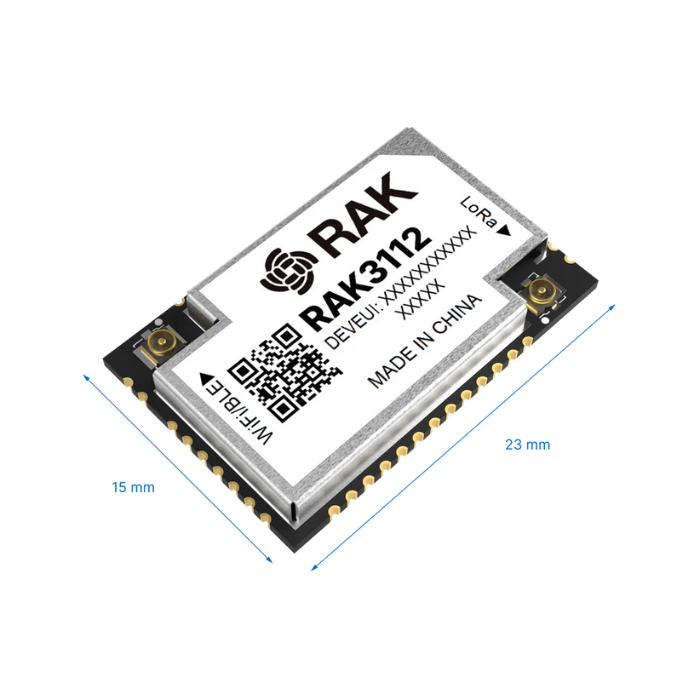 RAK3112 WisDuo Module for Edge AI with LoRa ESP32-S3 + SX1262 with WiF ...