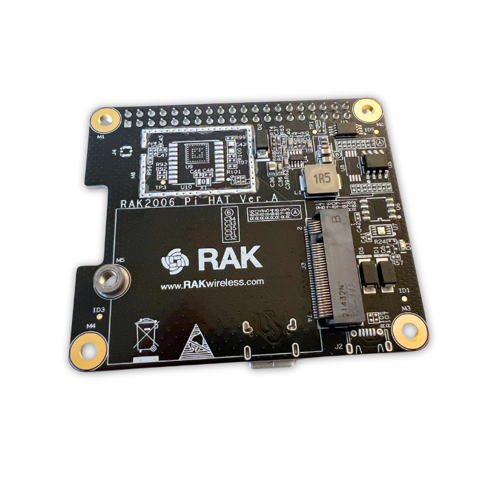 RAK Wireless RAK5166 Pi HAT m2 PID: 610011