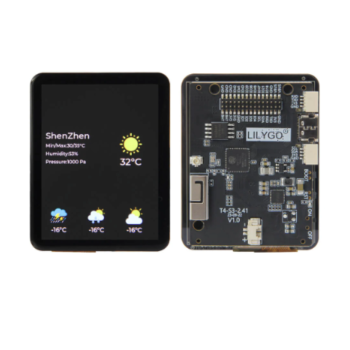 LILYGO® T4 S3 ESP32 S3 touch screen 2.41 inch H678