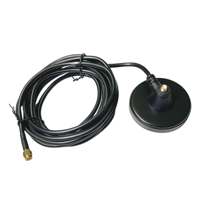 SMA magnet base + 11 ft extension cable - designed for SMA devices like LILYGO T-Echo or RAK WisMesh Pocket