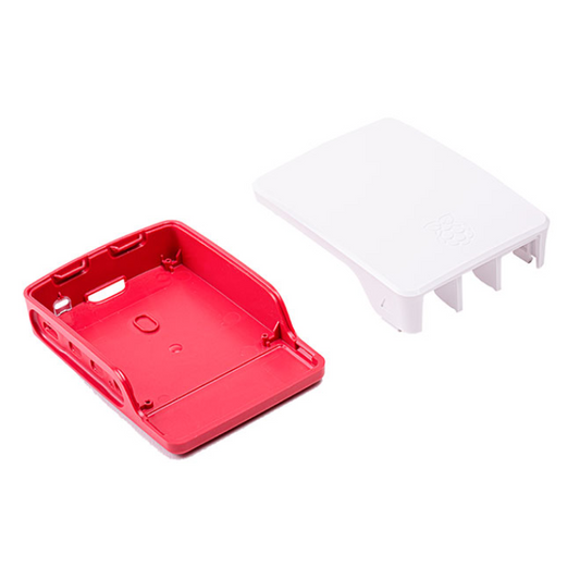 Raspberry Pi 4 Red/White Case SC0229