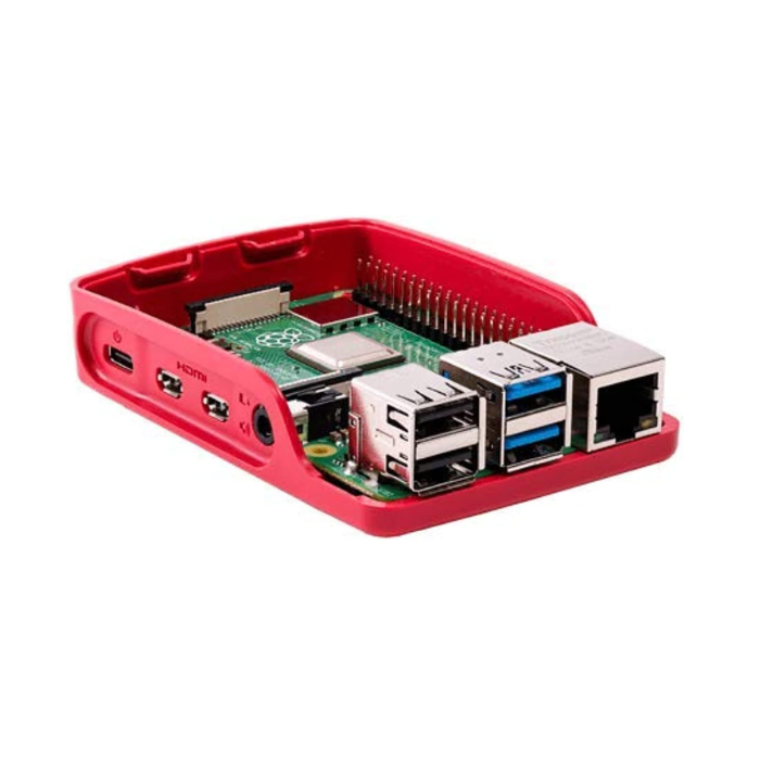 Raspberry Pi 4 Red/White Case SC0229 – Rokland