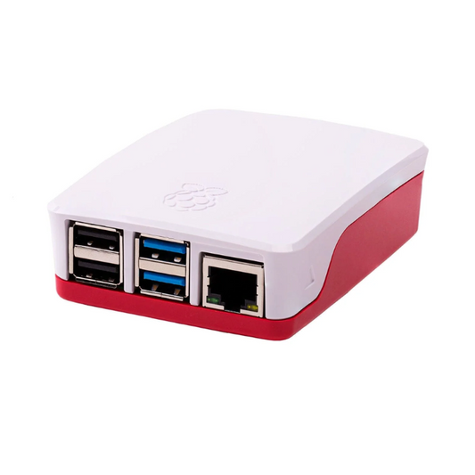 Raspberry Pi 4 Red/White Case SC0229