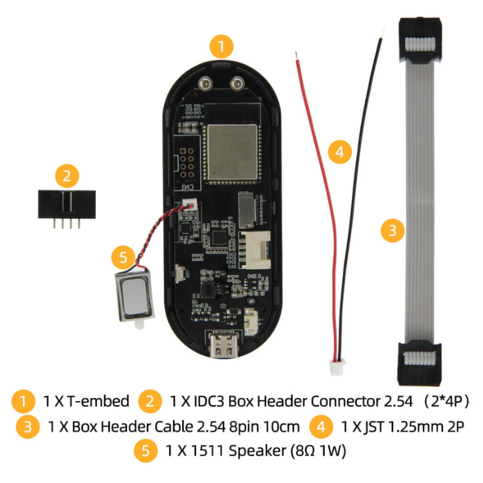 LILYGO® T-Embed IoT embedded panel for programmable development K199