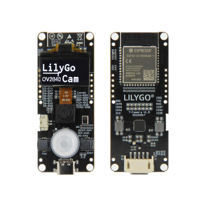 LILYGO T-Camera S3 ESP32-S3 ESP32-Cam HD Camera FLASH 16MB ESP32-S3FN16R8 0.96" SSD1306 OLED H591
