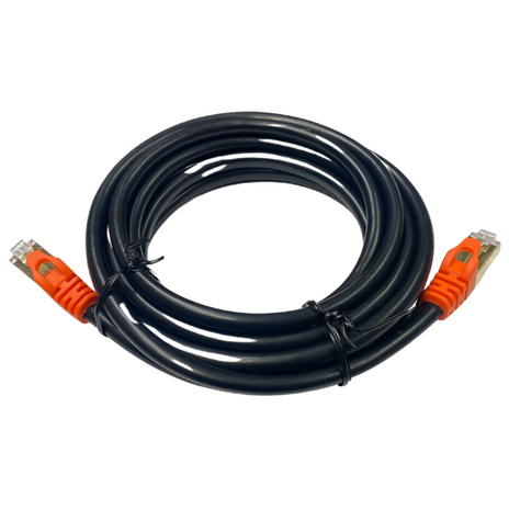 15 ft. Ethernet Cable CAT7 28AWG Outdoor rated shielded w/ pure copper wire for Helium & PoE SFTP RJ-45 LAN
