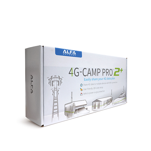 ALFA 4G-Camp Pro 2+ Cellular 4G Data Booster Kit- ONLY FOR T-MOBILE