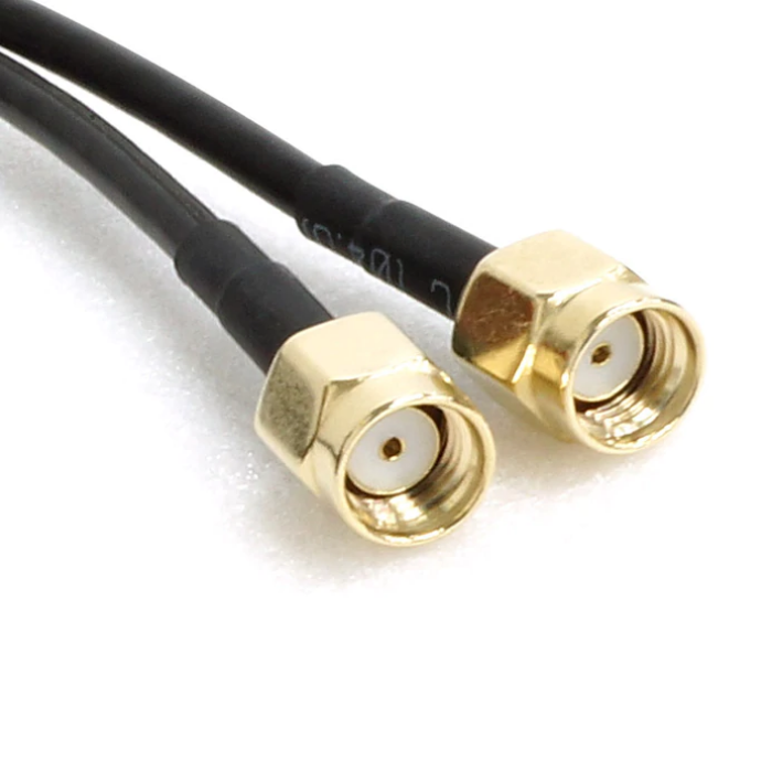 ALFA ARS-AS02T Dual Antenna Magnet Base 2x RP-SMA connectors and cable for AWUS036ACH, AWUS036ACM