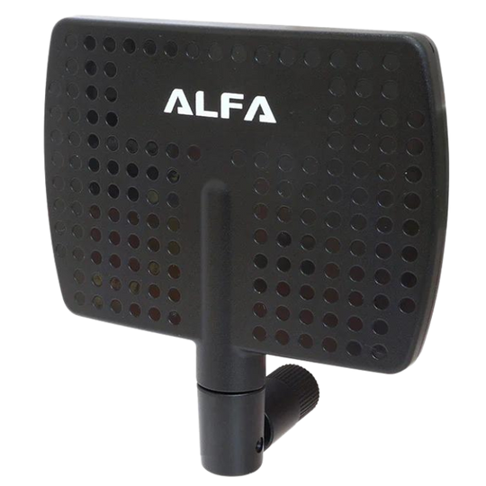 ALFA 7 dBi gain RP-SMA directional panel antenna APA-M04 for client, router, or drone