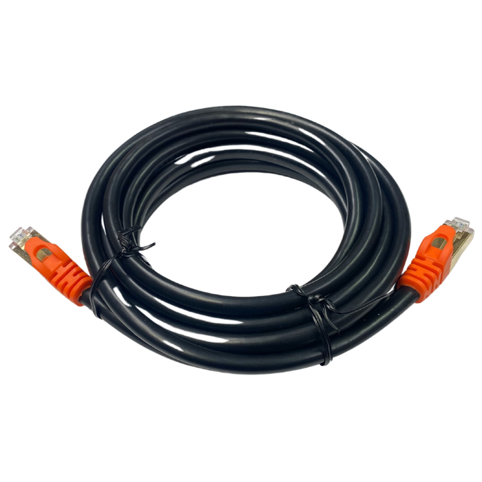 10 ft. Ethernet Cable CAT7 28AWG Outdoor rated shielded w/ pure copper wire for Helium & PoE SFTP RJ-45 LAN