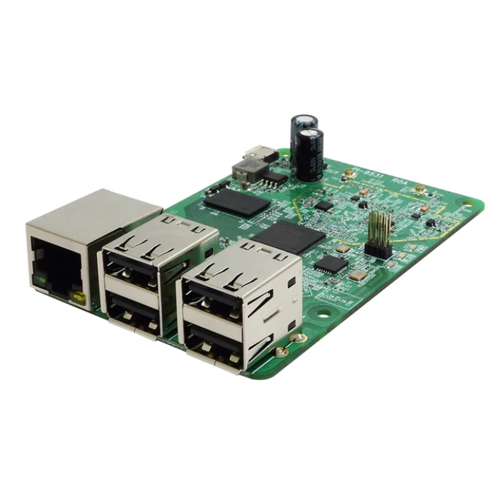 ALFA Network Pi-WiFi4_PCBA Raspberry Pi™ form factor embedded board with 2.4 GHz WiFi 4, Ethernet and 4× USB 2.0