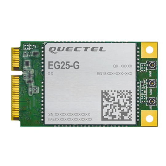 Quectel EG25-G Mini PCIe 4G cellular module for Nebra Outdoor Helium Miner