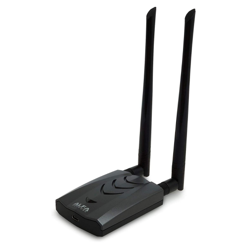 ALFA AWUS036ACH USB-C 802.11ac AC1200 Dual Band High Power WiFi USB Adapter
