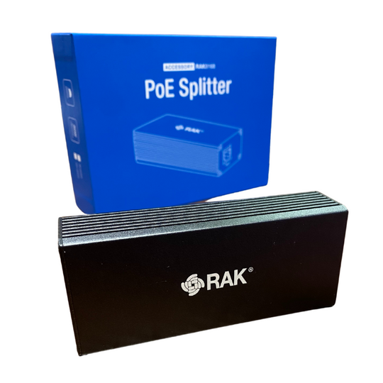 RAK wireless PoE Splitter RAK9168 DC Jack 12V/2.5A for Raspberry Pi, Helium, IoT 910172