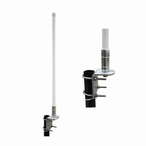 6 dBi n-female antenna assembled with side profle