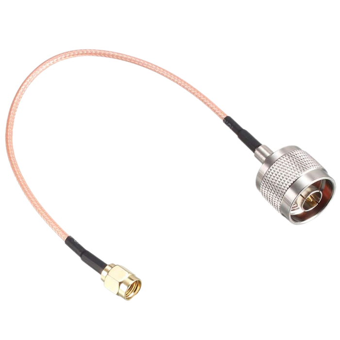 8 in coaxial cable top down profile