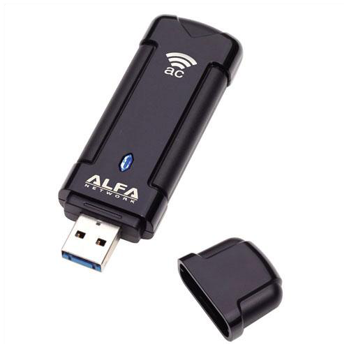 Alfa Network AWUS036AXM Adaptateur USB WiFi 6E AXE3000 - Tri-Bande + Bluetooth 5.2