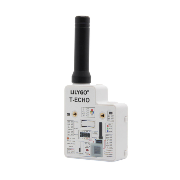 LILYGO® TTGO Meshtastic T-Echo LoRa SX1262 Wireless Module 915MHz NRF52840 GPS for Arduino H505