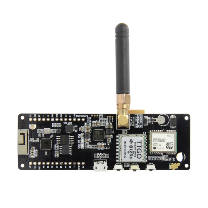 LILYGO® TTGO T-Beam V1.1 V1.2 LoRa ESP32 Development Board WiFi Bluetooth Module GPS NEO-6M SX1276 915Mhz Q219 Q403